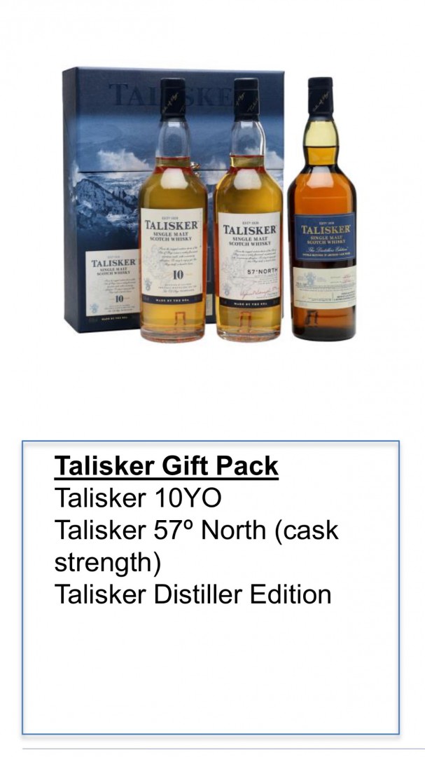 Classic Malts 20cl pack2017 我觉得对于新入门的爱好者们应该是非常好的选择。