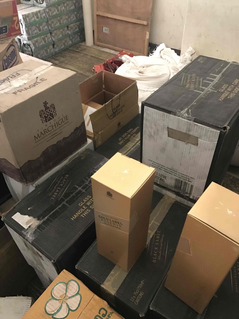 磨憨口岸的走私小店