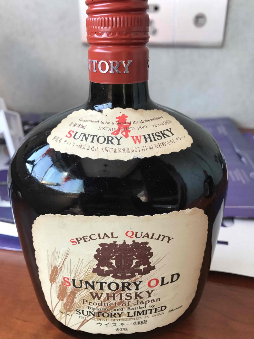 Suntory old whisky 三得利老牌威士忌 疑问