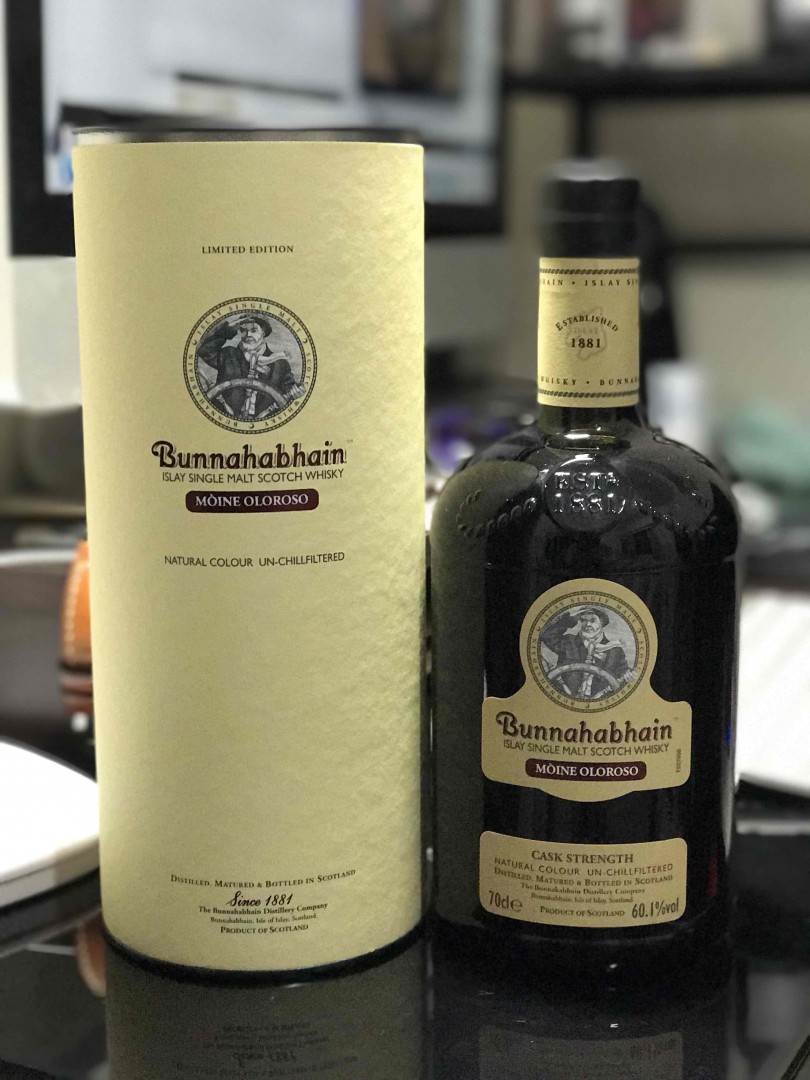 2017最夯的布納雪莉。 Bunnahabhain Moine Oloroso