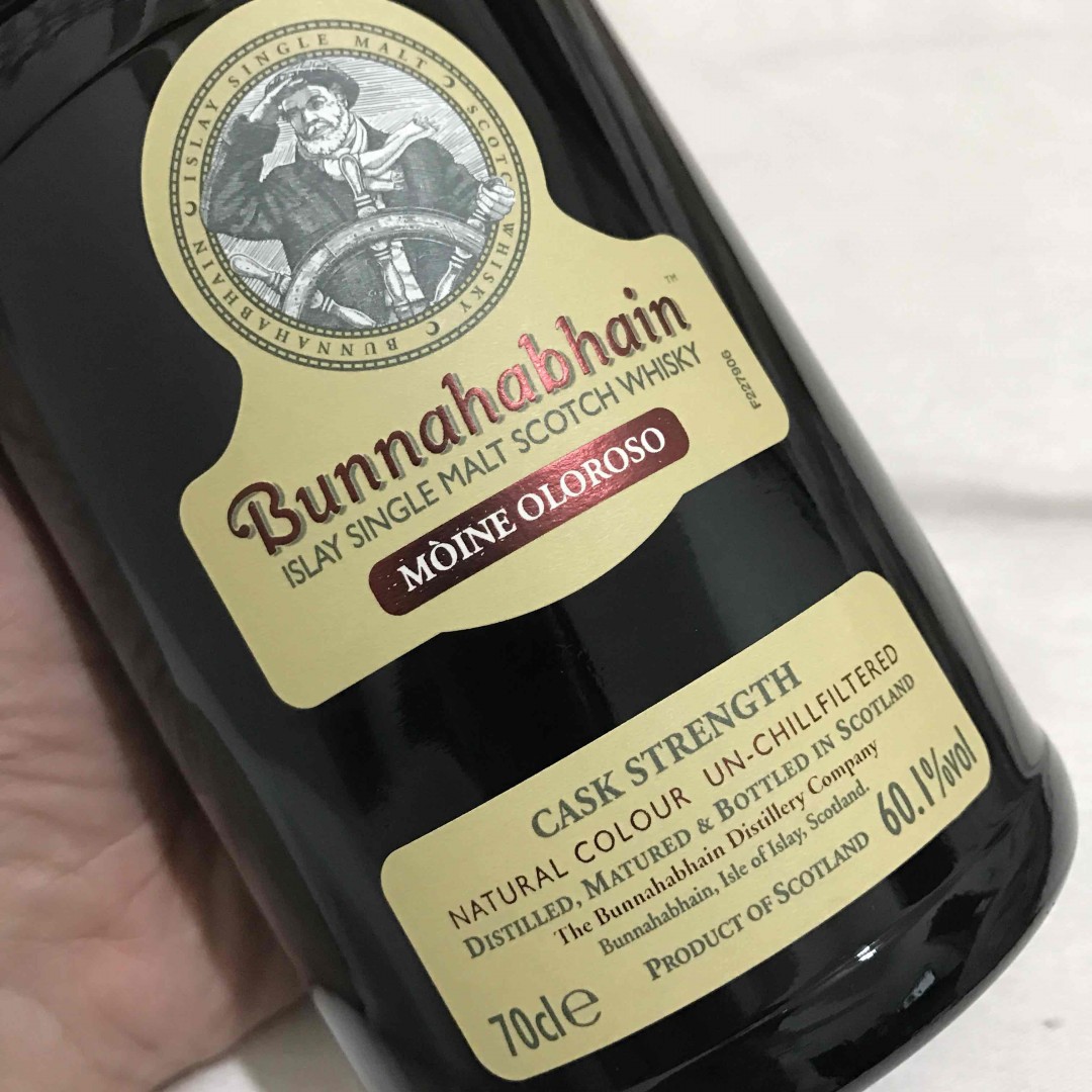 2017最夯的布納雪莉。 Bunnahabhain Moine Oloroso