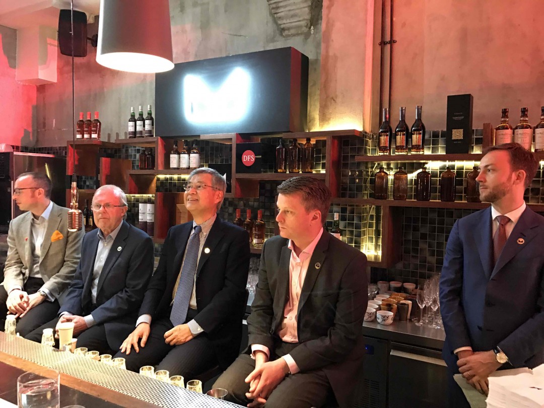 新加坡DFS酒会，四位大神讲whisky