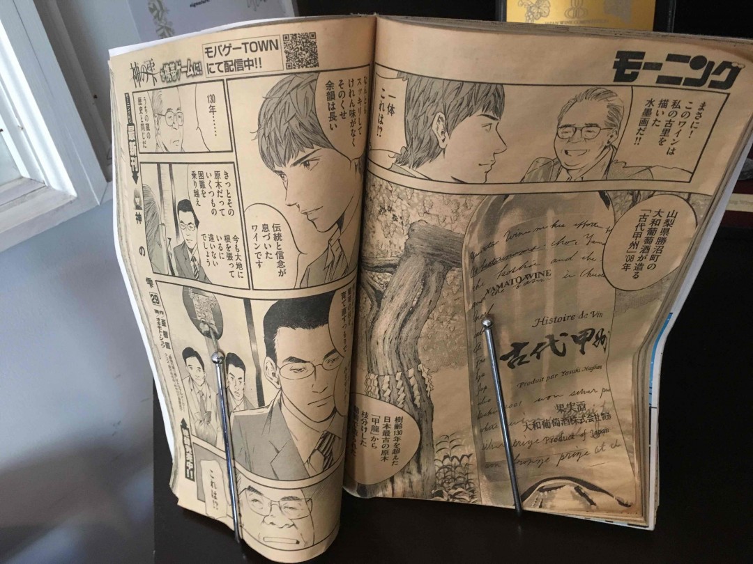 日本最牛逼的葡萄酒之一的大和葡萄出品，日本漫画酒之神里都有的古代甲物130年老藤，看好日本葡萄酒在世界崛起