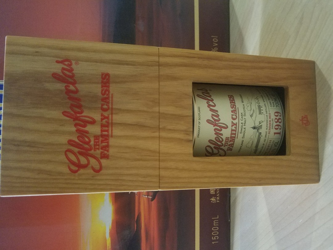刚入的格兰花格1989家族桶 27年原酒