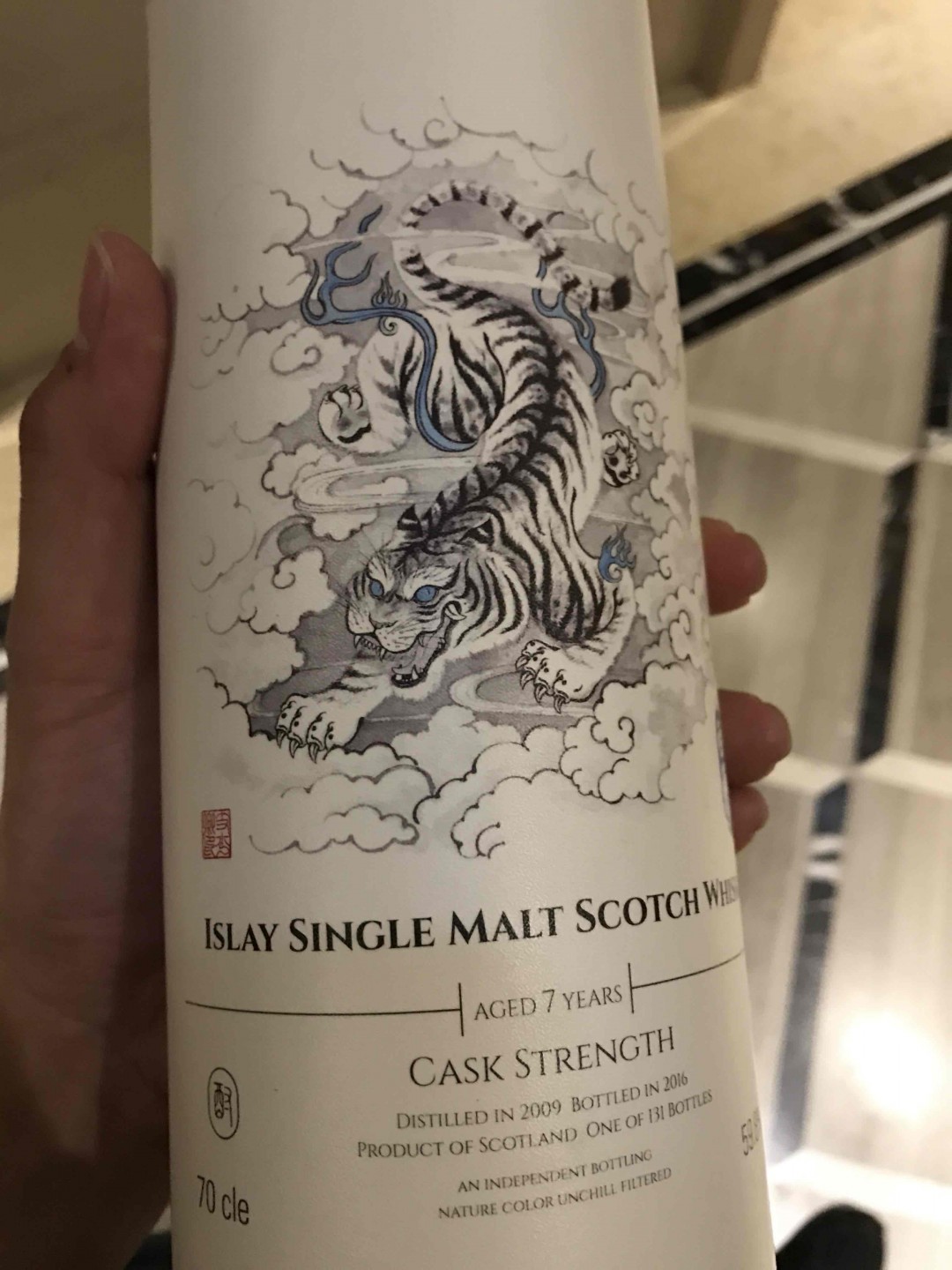 朋友自己diy的艾雷岛威士忌