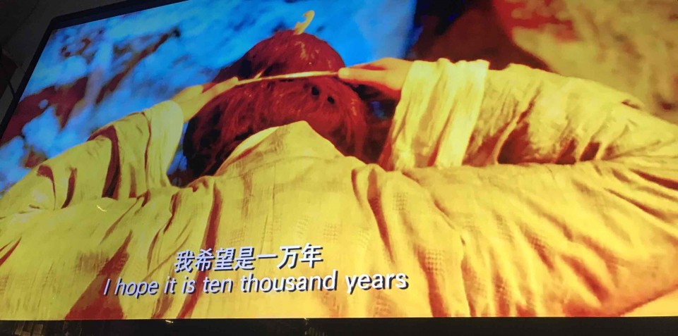 关于《大话西游》… 我其实到现在都没看明白。 看了不下20遍，不巧，前天又看一遍… 刚开始以为是个喜剧片，后来发现是个爱情片，其实最后不如当成一部无厘头的喜剧片…… 和雪莉桶有什么联系，我表示茫然