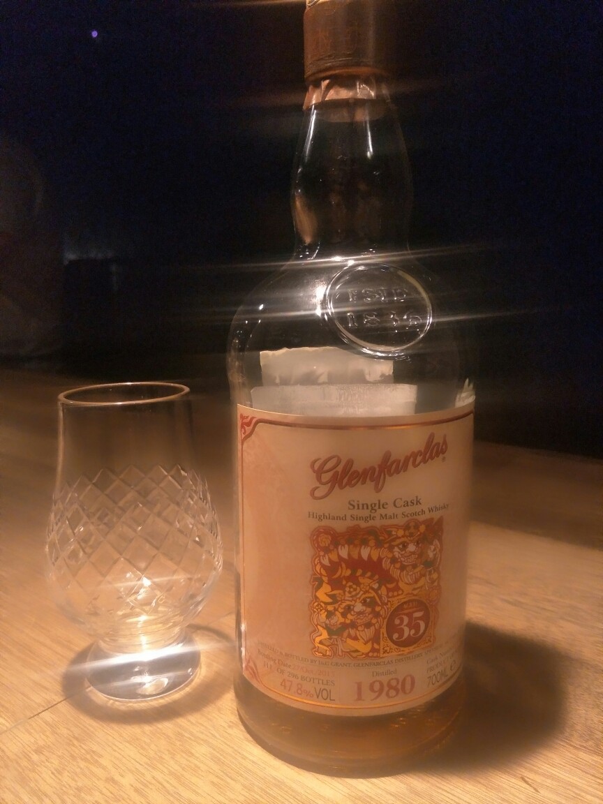 Glenfarclas 35Years(1980-2015.10.27,Single Cask,Sherry cak,OB,Speyside)