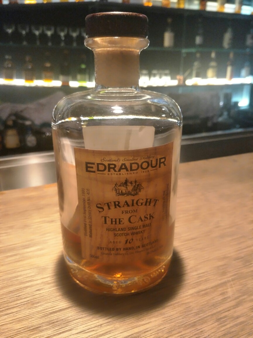 Edradour 10years (Highland.Sherry Butt.1999-2010.Cask Straight.59.2%)
