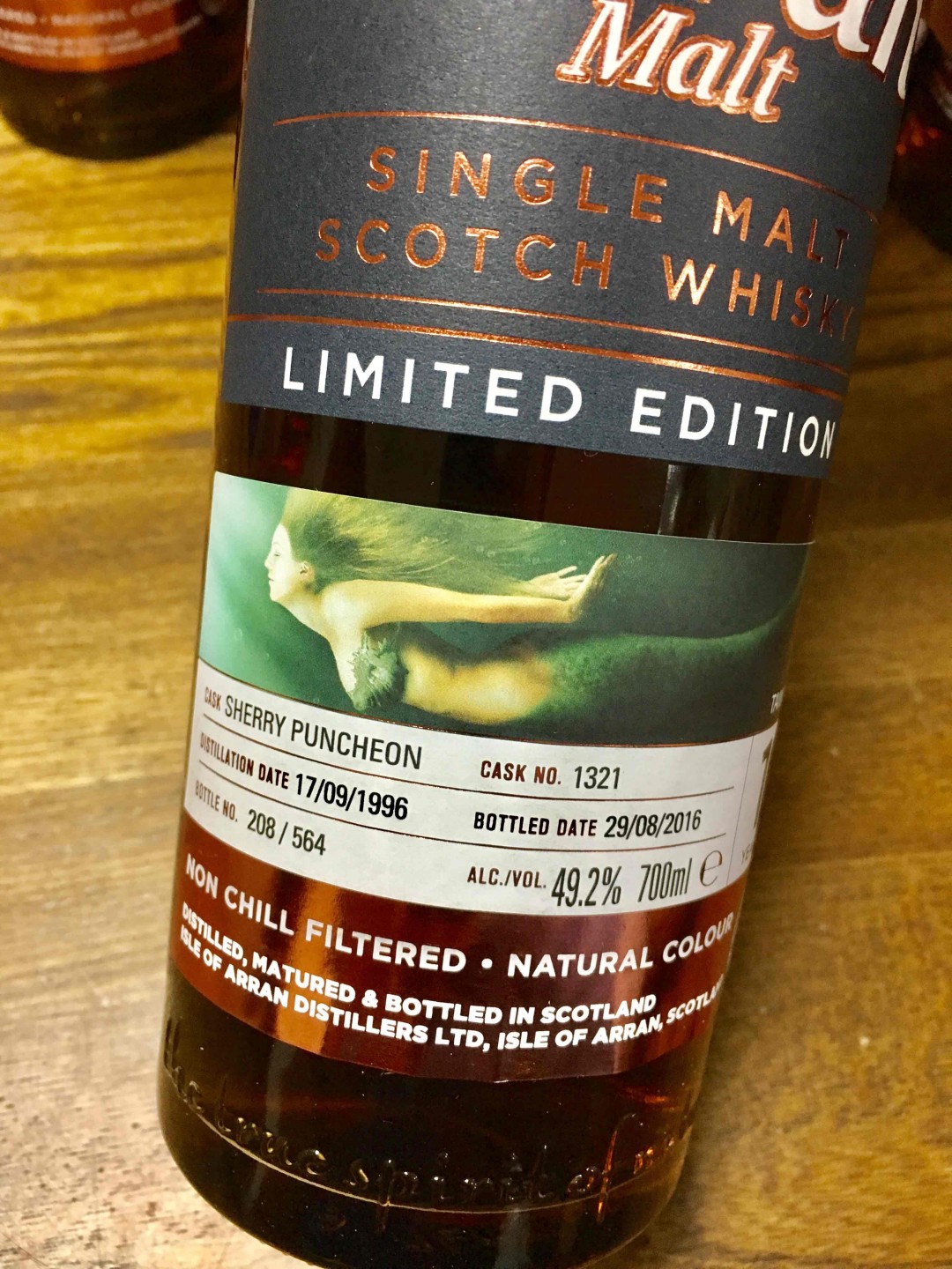 魚兒🐟水中游～台灣最大網路酒類社團P9~十週年限定 雪莉桶單桶原酒威士忌