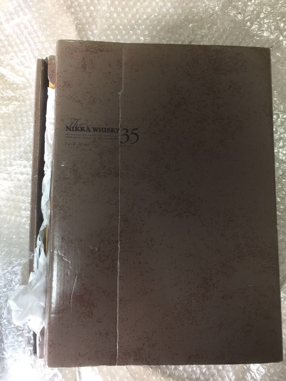 竹鹤35年Nikka第一版 竹鹤政孝遗作 附带2本竹鹤政孝酿酒日记 入手入的肉疼