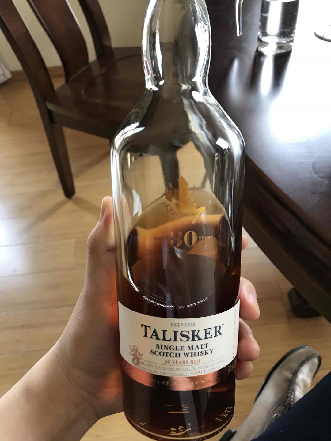 【爱喝威士忌的小孟】Talisker 30配午餐
