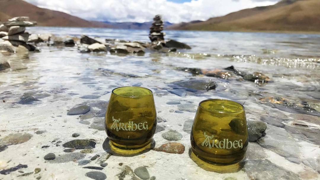 一个小杯子，浪到西藏圣湖～