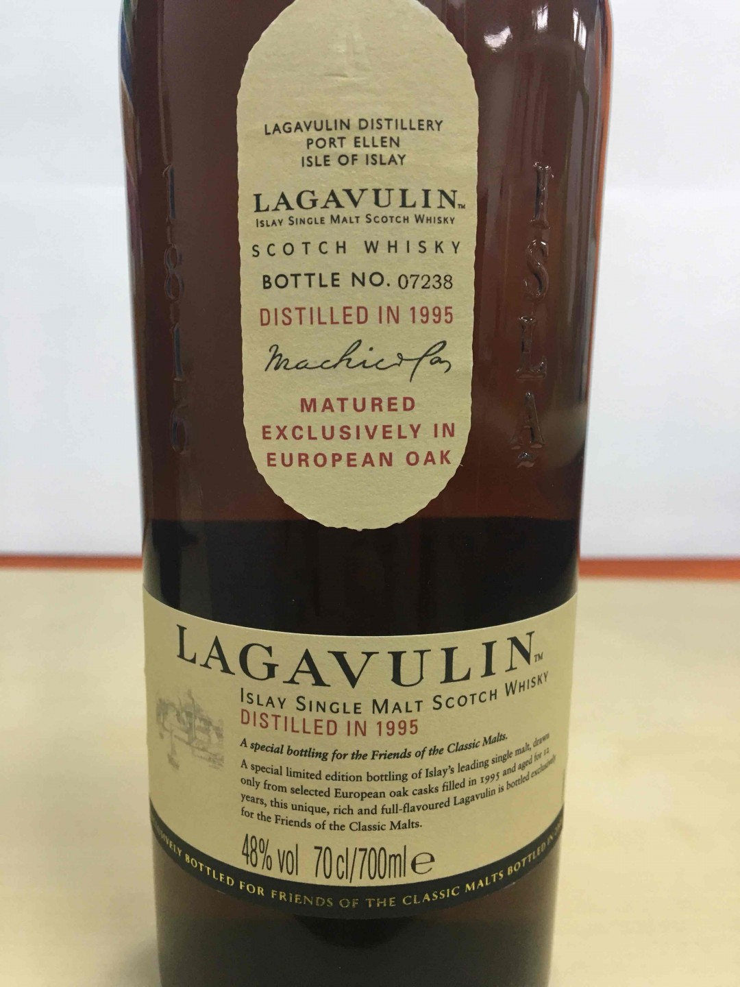 我来发支不常见的Lagavulin OB