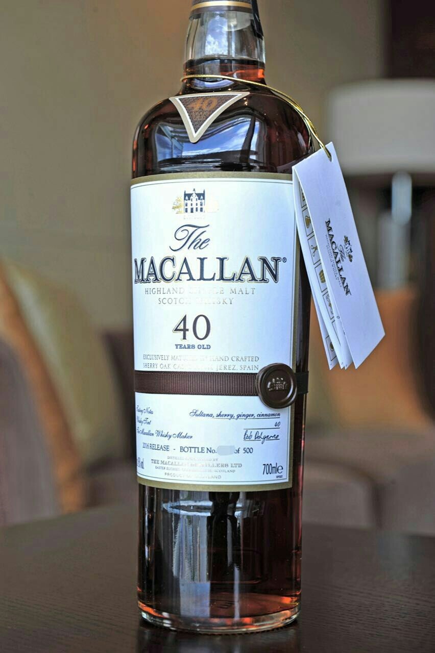 分享一瓶好酒，2016年版麦卡伦40年