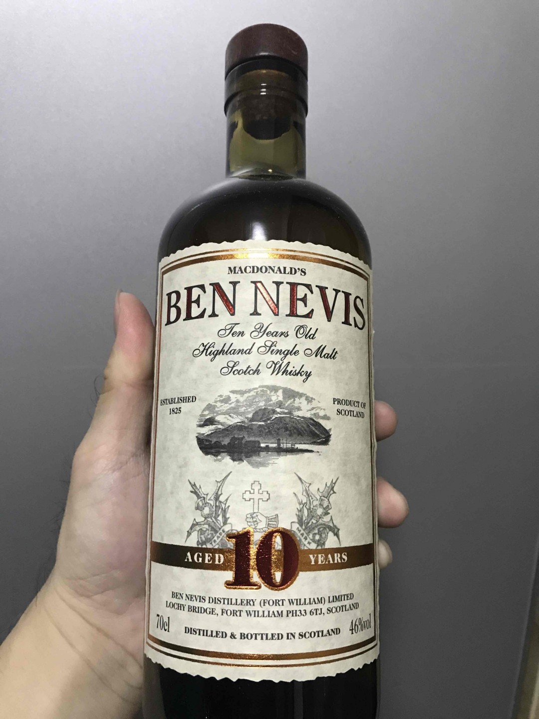 单一威士忌班尼富 10年 早点吃宵夜＋辣椒 对身体好[憨笑]