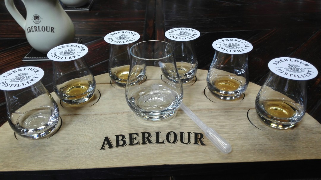 今天在speyside酒厂参观-Aberlour