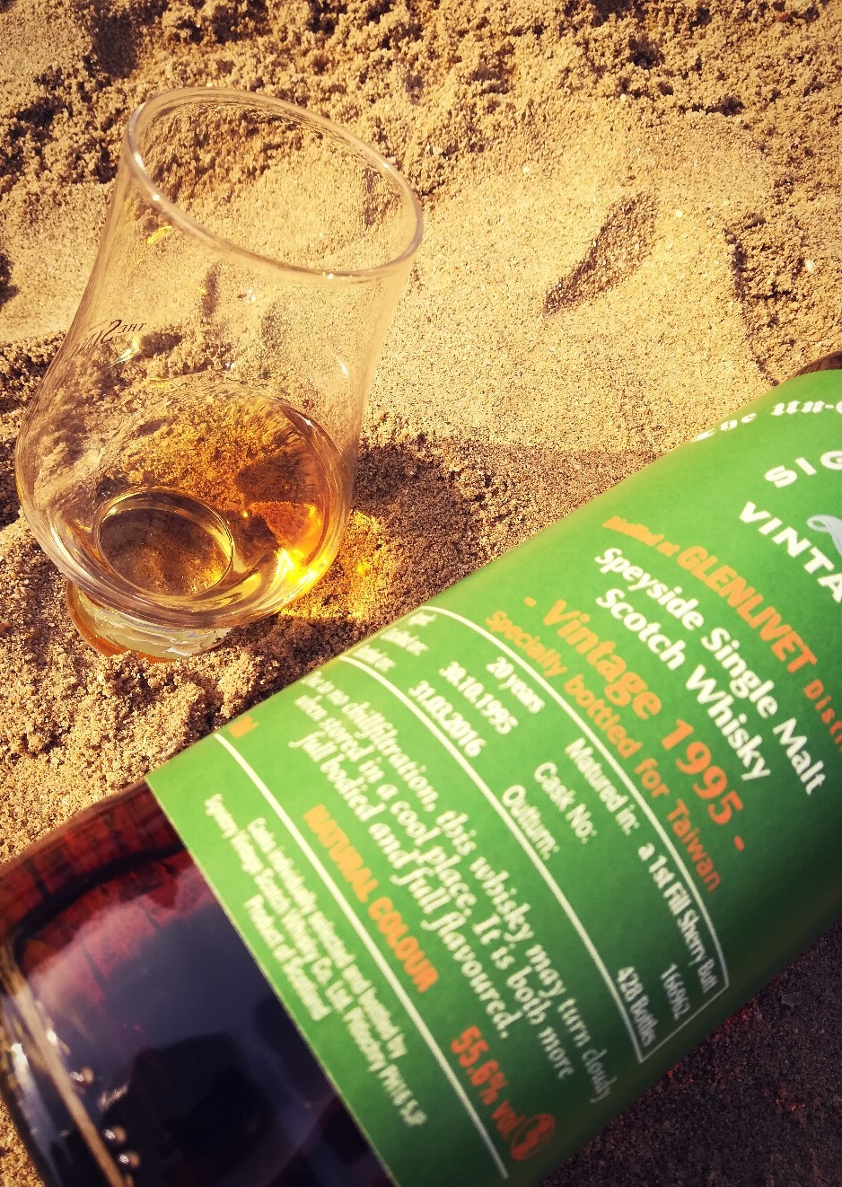 海边试一只Signatory Glenlivet 1995年（小惊喜）
