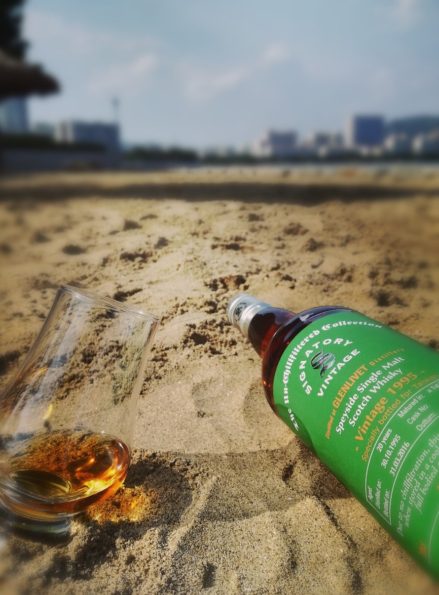 海边试一只Signatory Glenlivet 1995年（小惊喜）