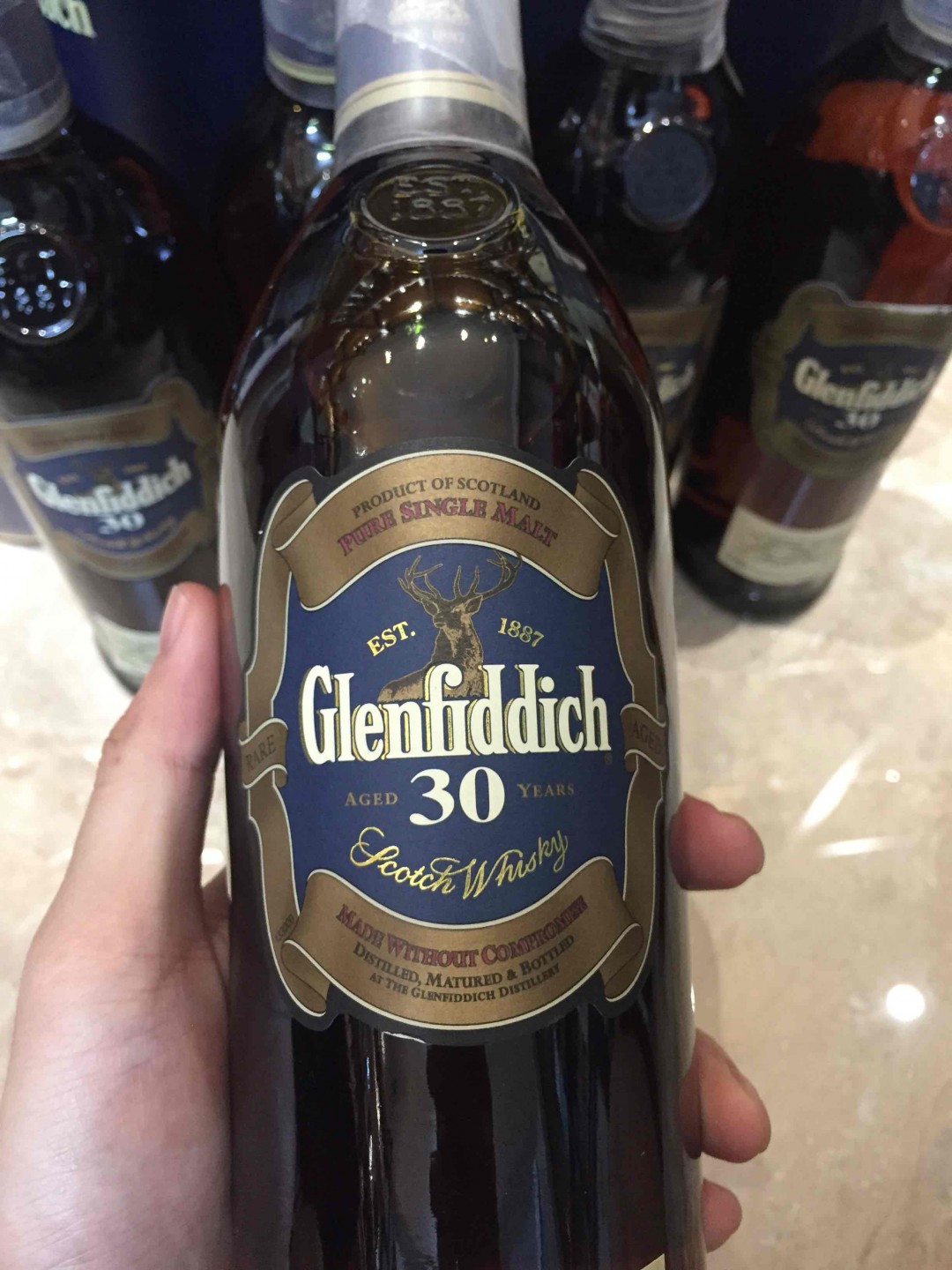 Glenfiddich格兰菲迪30年，千禧年旧版，700ml/40%