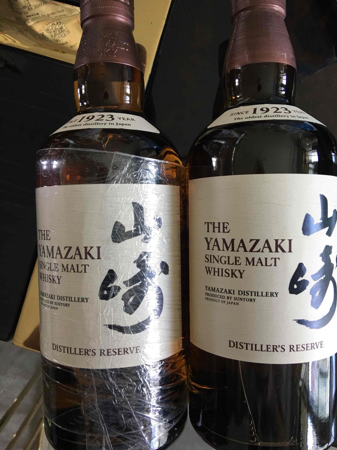 买了两个山崎，外观却不一样，有问题吗？