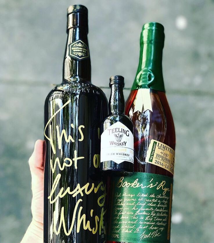 This is not a luxury Whiskey / 2016 Booker"s Rye -LE on the way to my bar