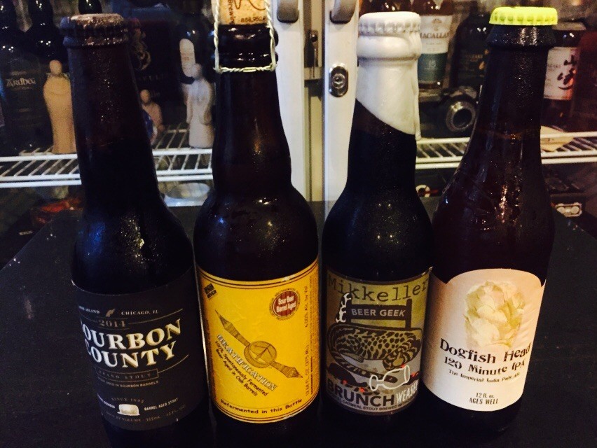 越来越喜欢过桶手工啤酒，这季节喝