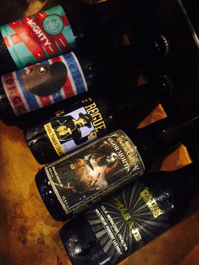 越来越喜欢过桶手工啤酒，这季节喝