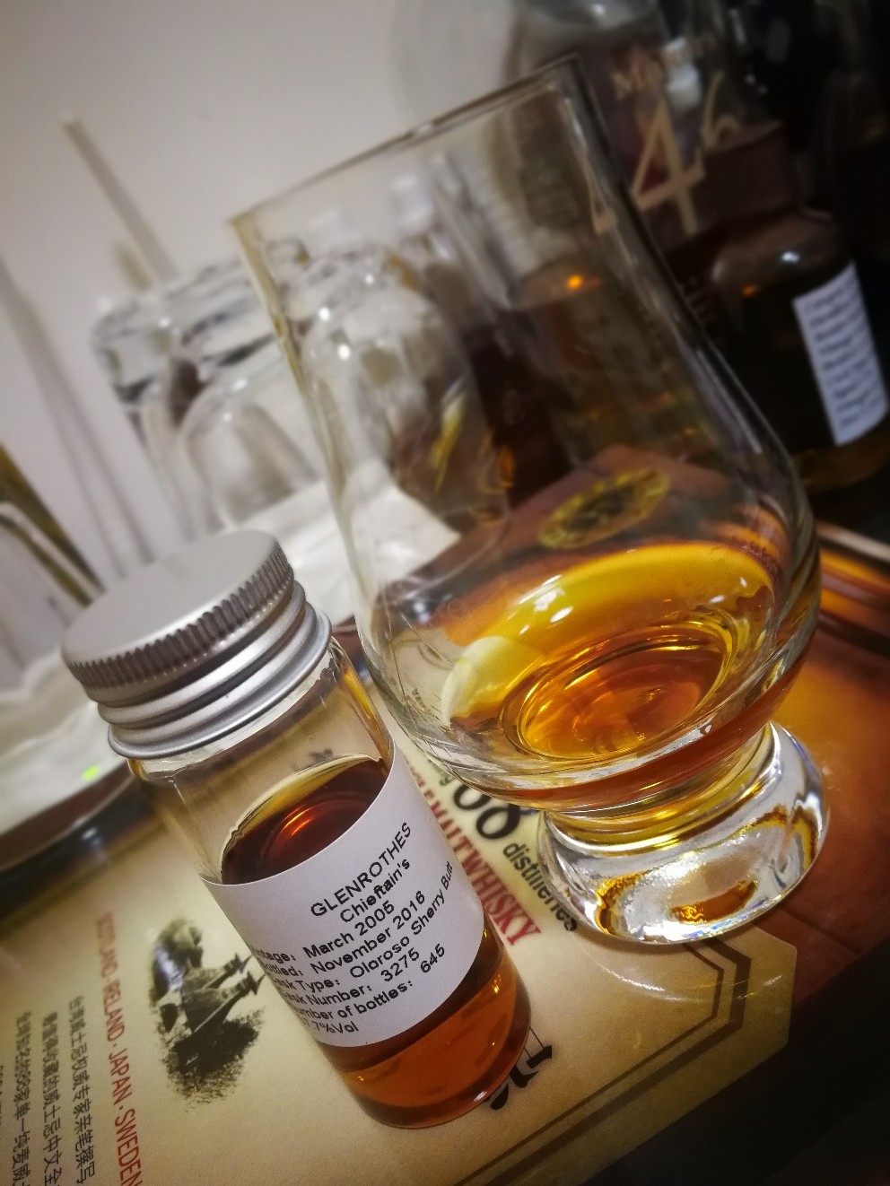 感谢David_L，格兰罗塞斯11年初填雪莉桶酒评一则