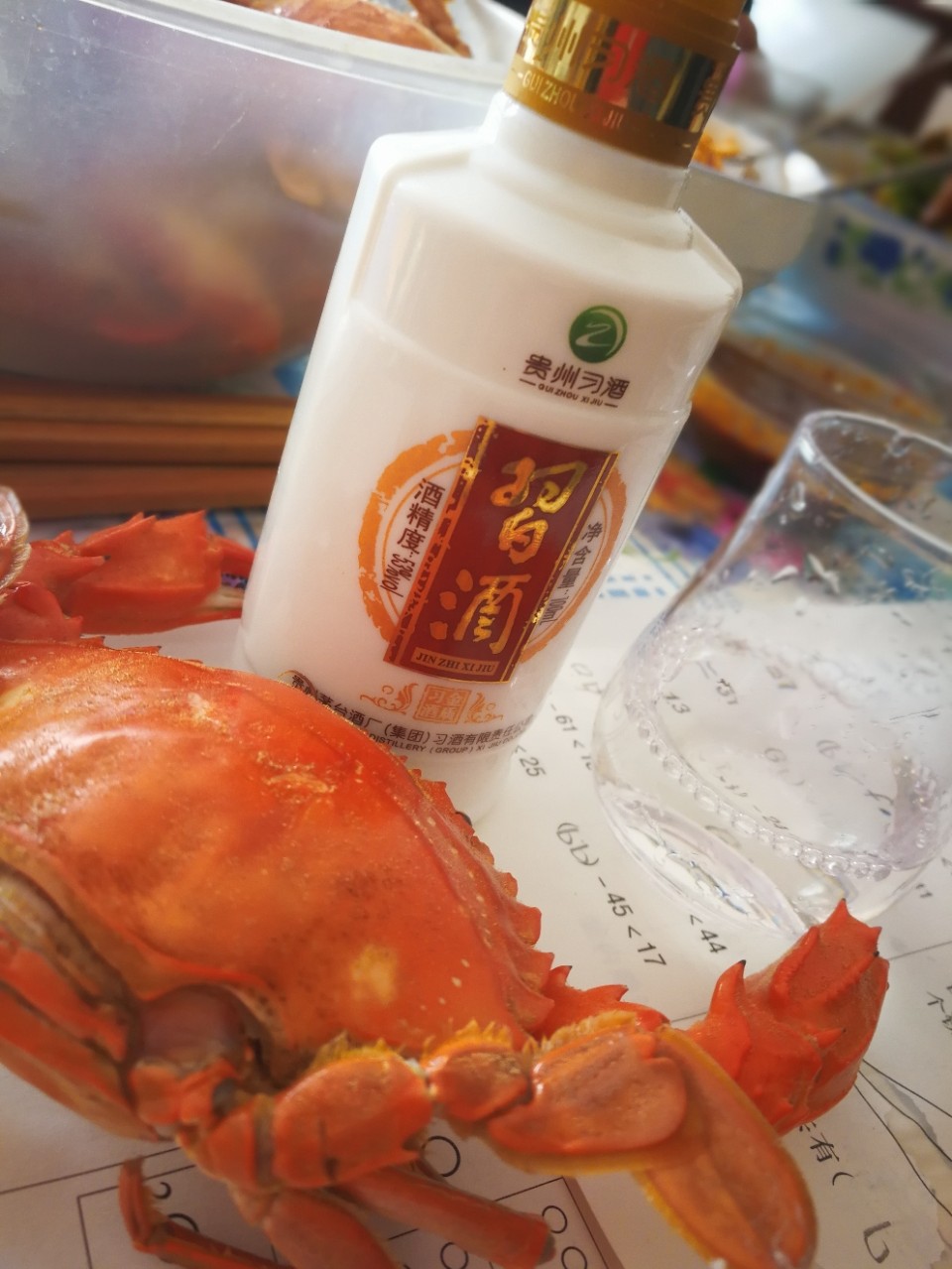 大吉大利，中午吃蟹