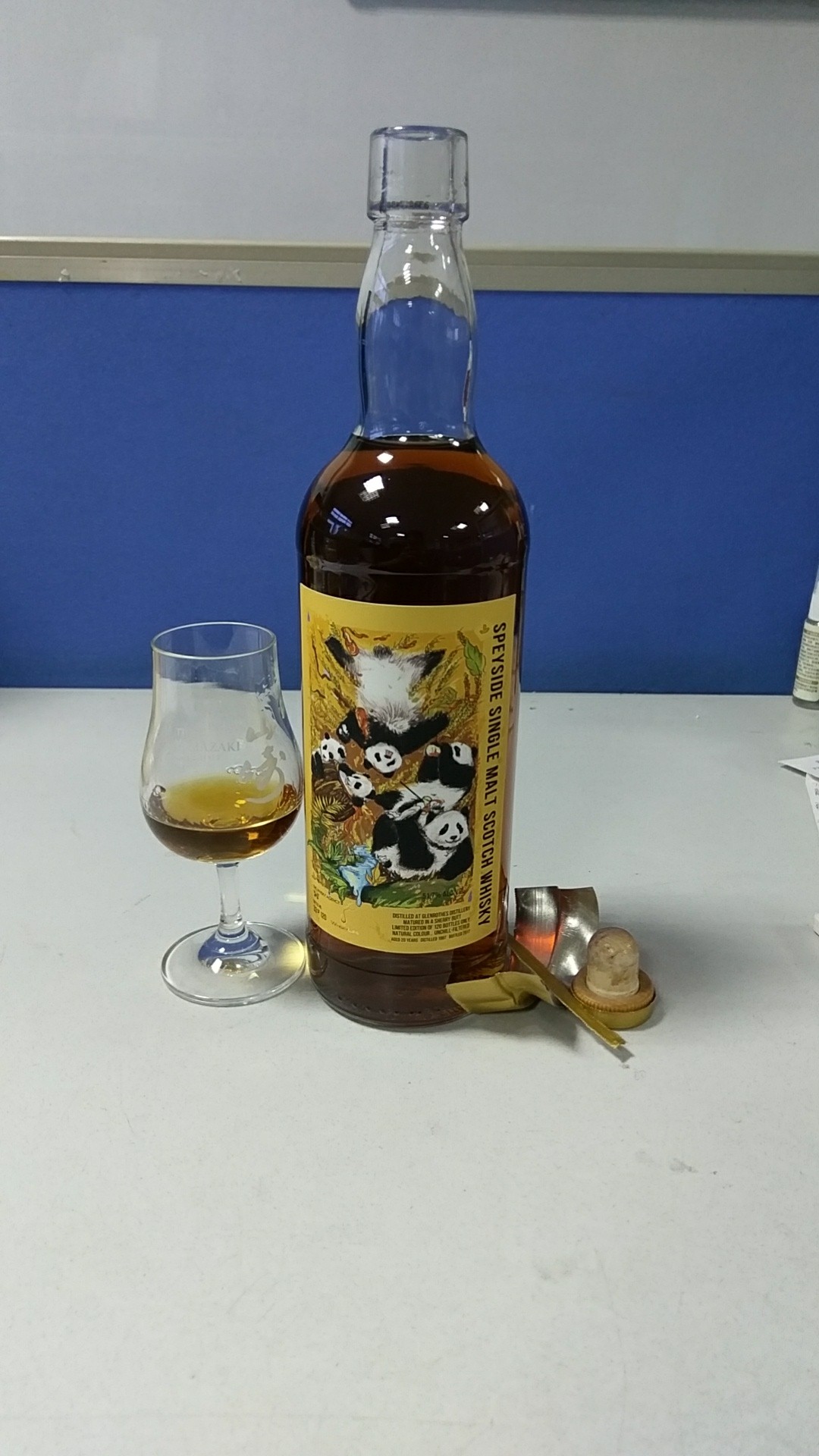 TWA裝瓶廠 Glen rothes格蘭路斯1997-20年 雪莉桶原酒51.7% 趣味熊貓標