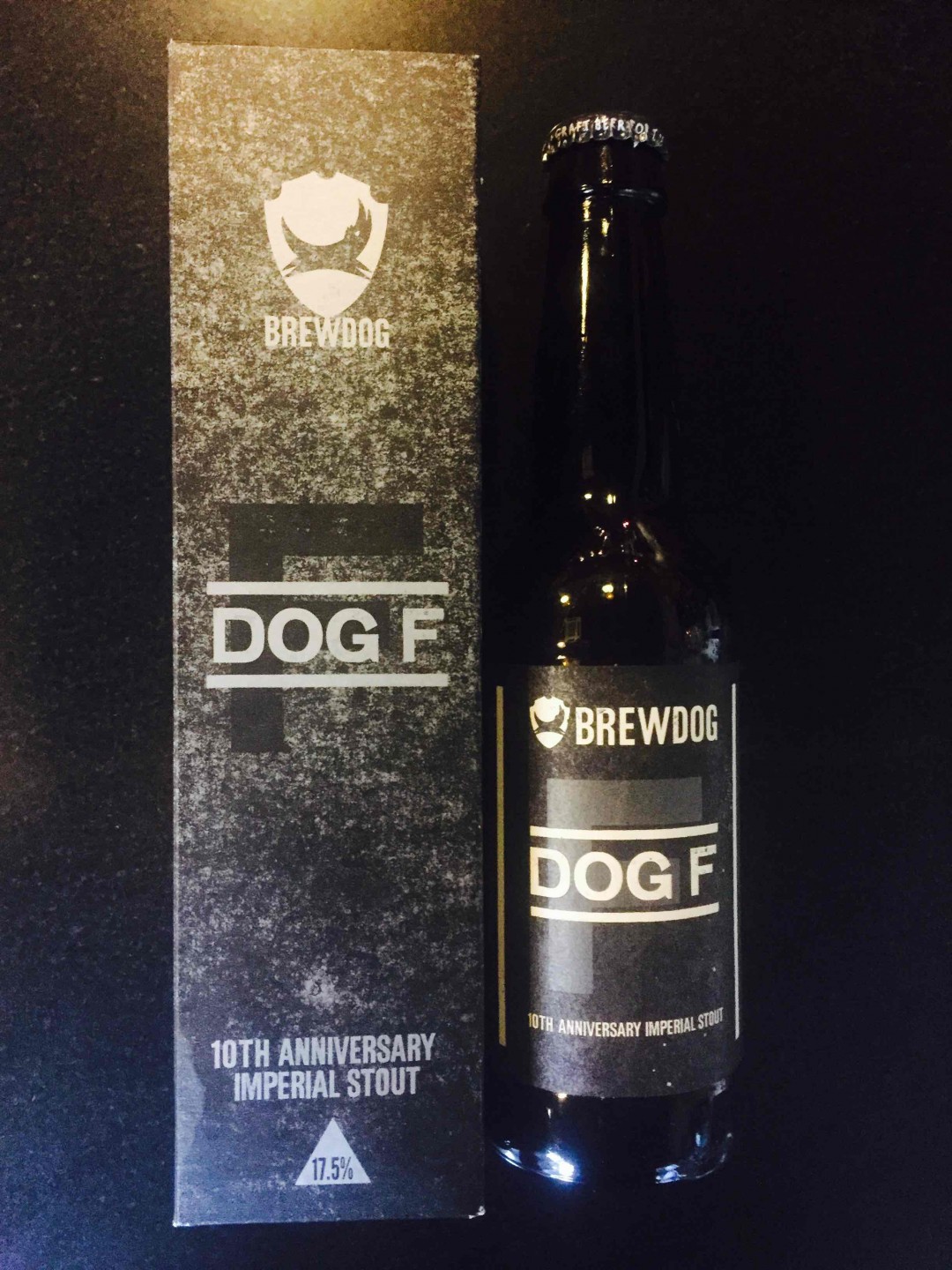 Brewdog F 10th Anniversary Imperial Stout /ULCoffee 10th Anniversary 酿酒狗十周年意味着ULC也十周年了👊🏿👊🏿👊🏿