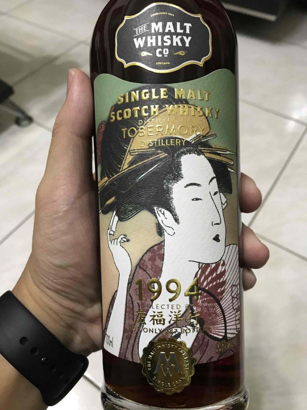 极黑浮世绘系列1994/2017托本莫瑞。浓醇香！