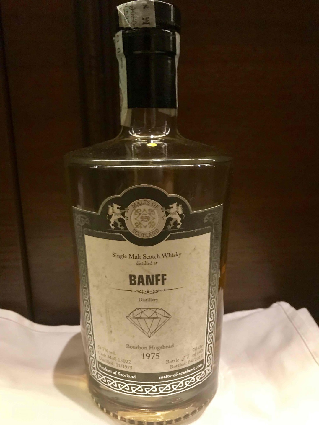 独立装瓶的Banff