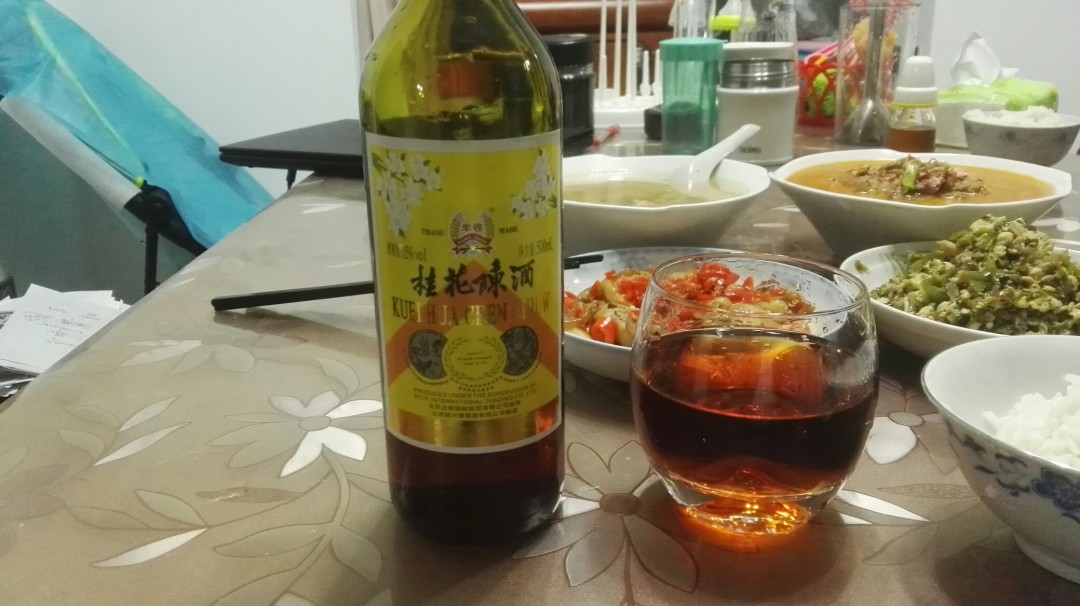 来点不一样的，丰收桂花陈。