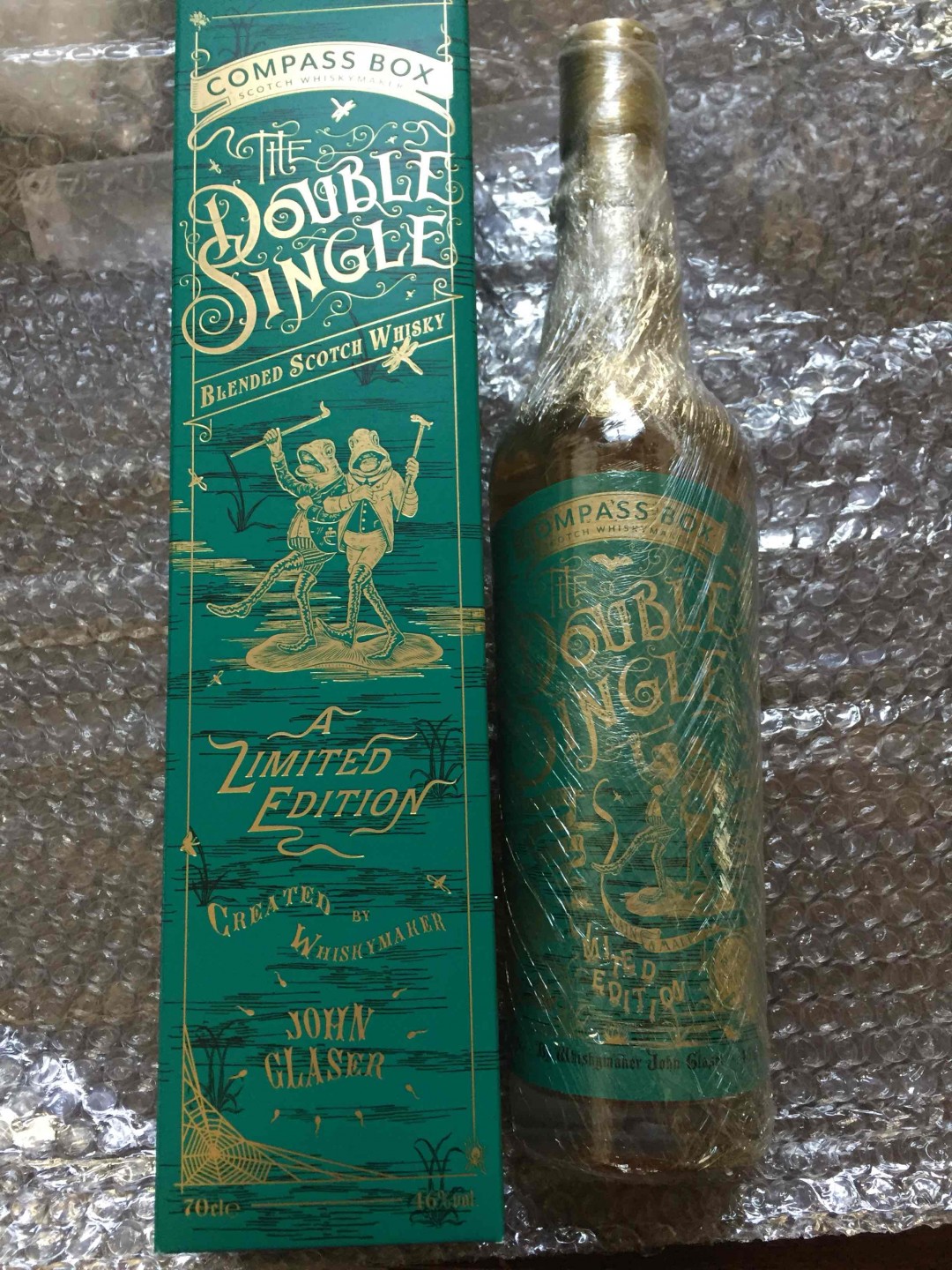 Compass box今年获奖款