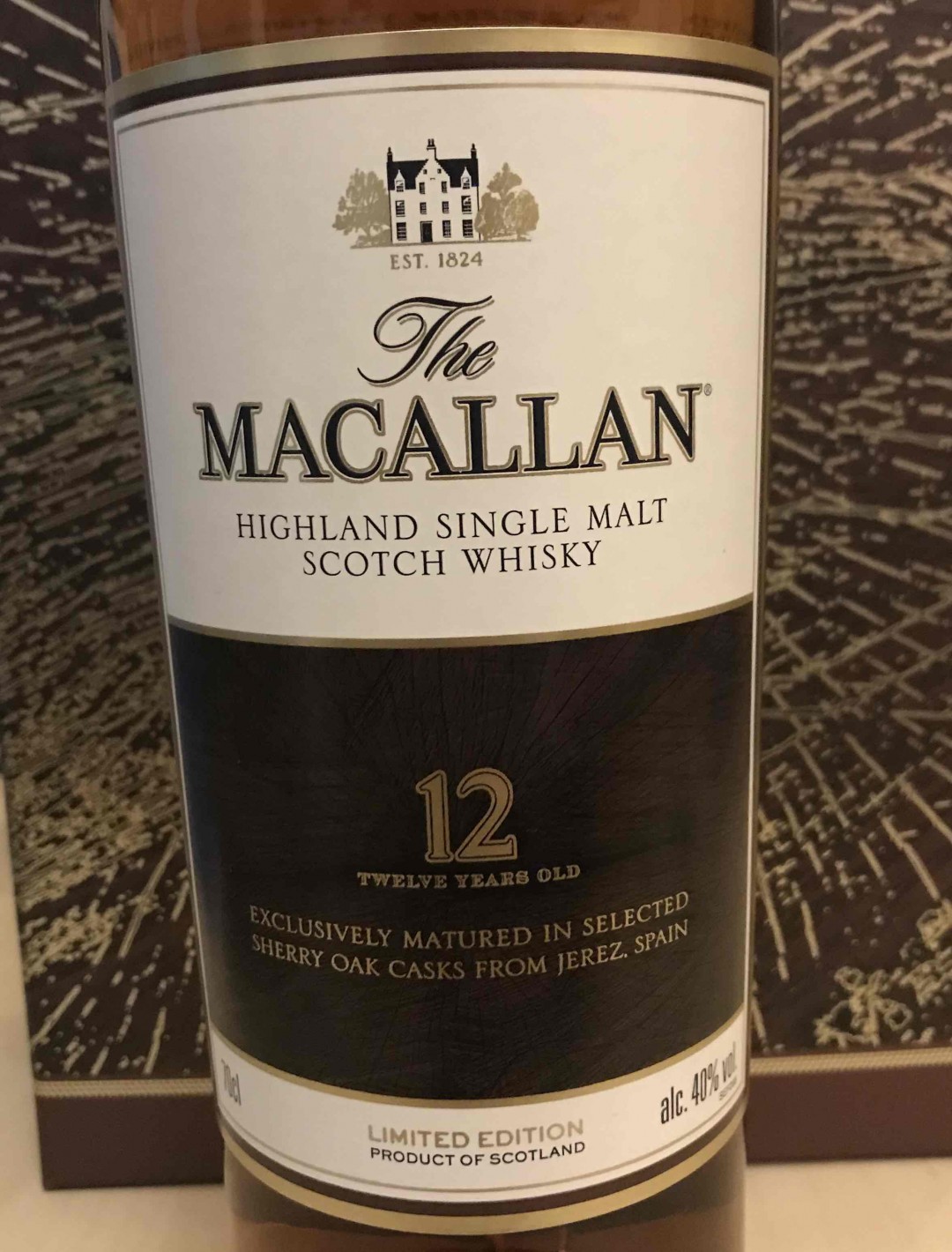 麦卡伦2017年M12激光防伪码改了