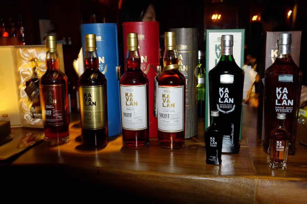 店里今天的噶玛兰品鉴会