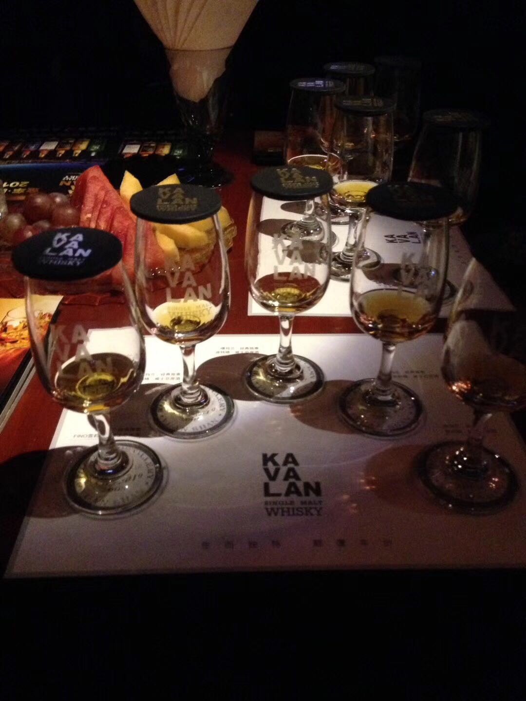 店里今天的噶玛兰品鉴会