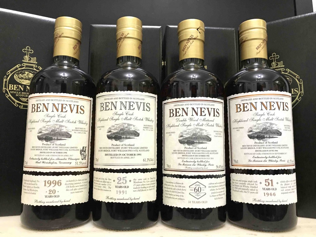 Ben Nevis 51Y 31Y 25Y 20Y !!!!!到齐！！