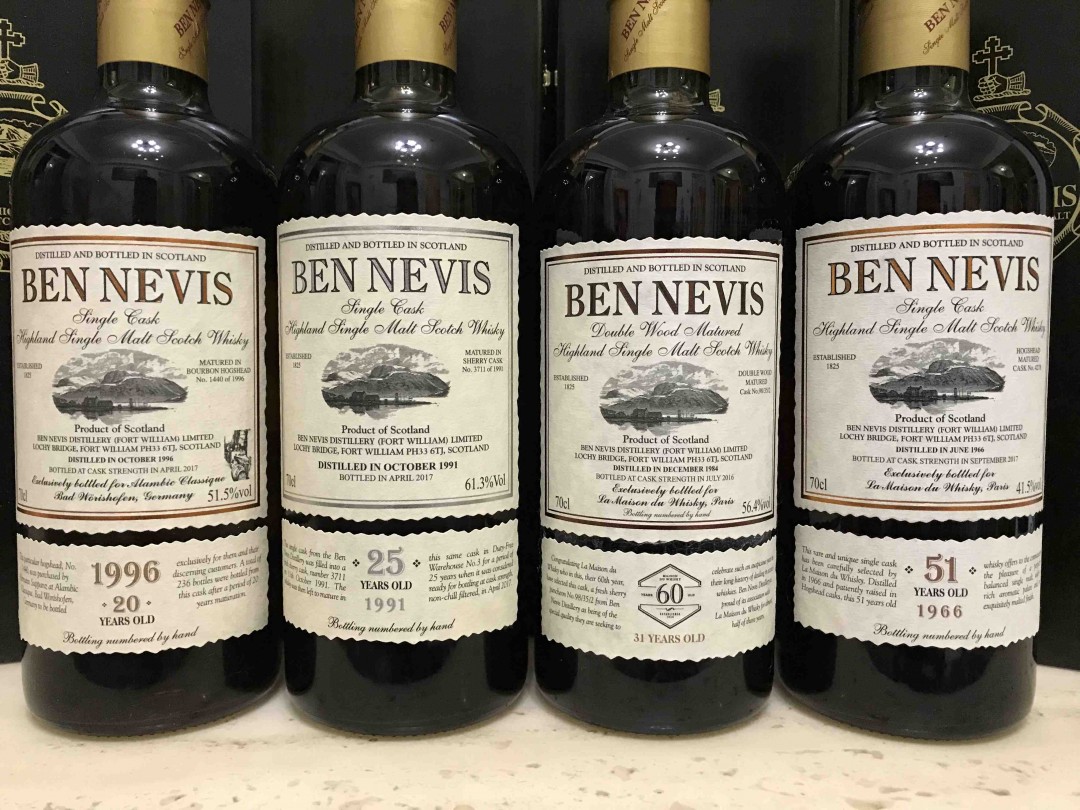 Ben Nevis 51Y 31Y 25Y 20Y !!!!!到齐!!