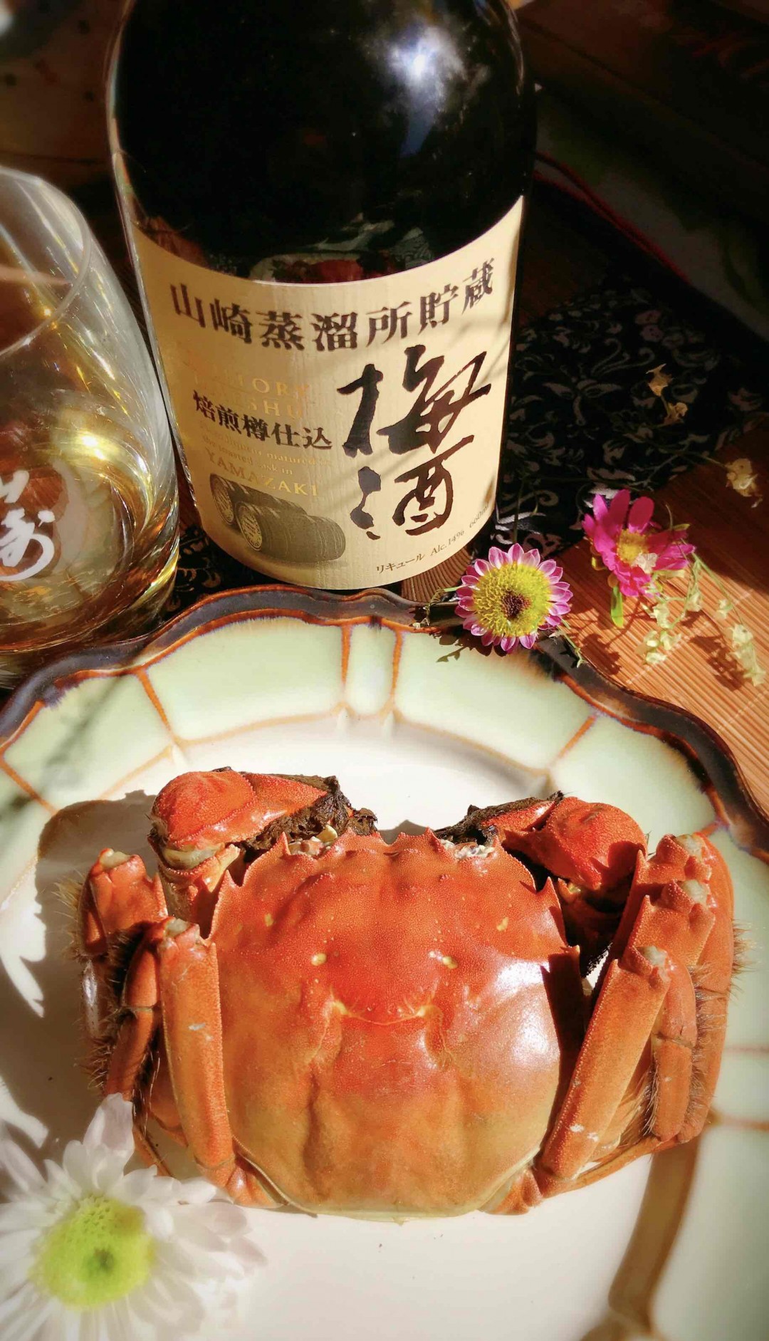 有酒相伴的大闸蟹才是完美的～