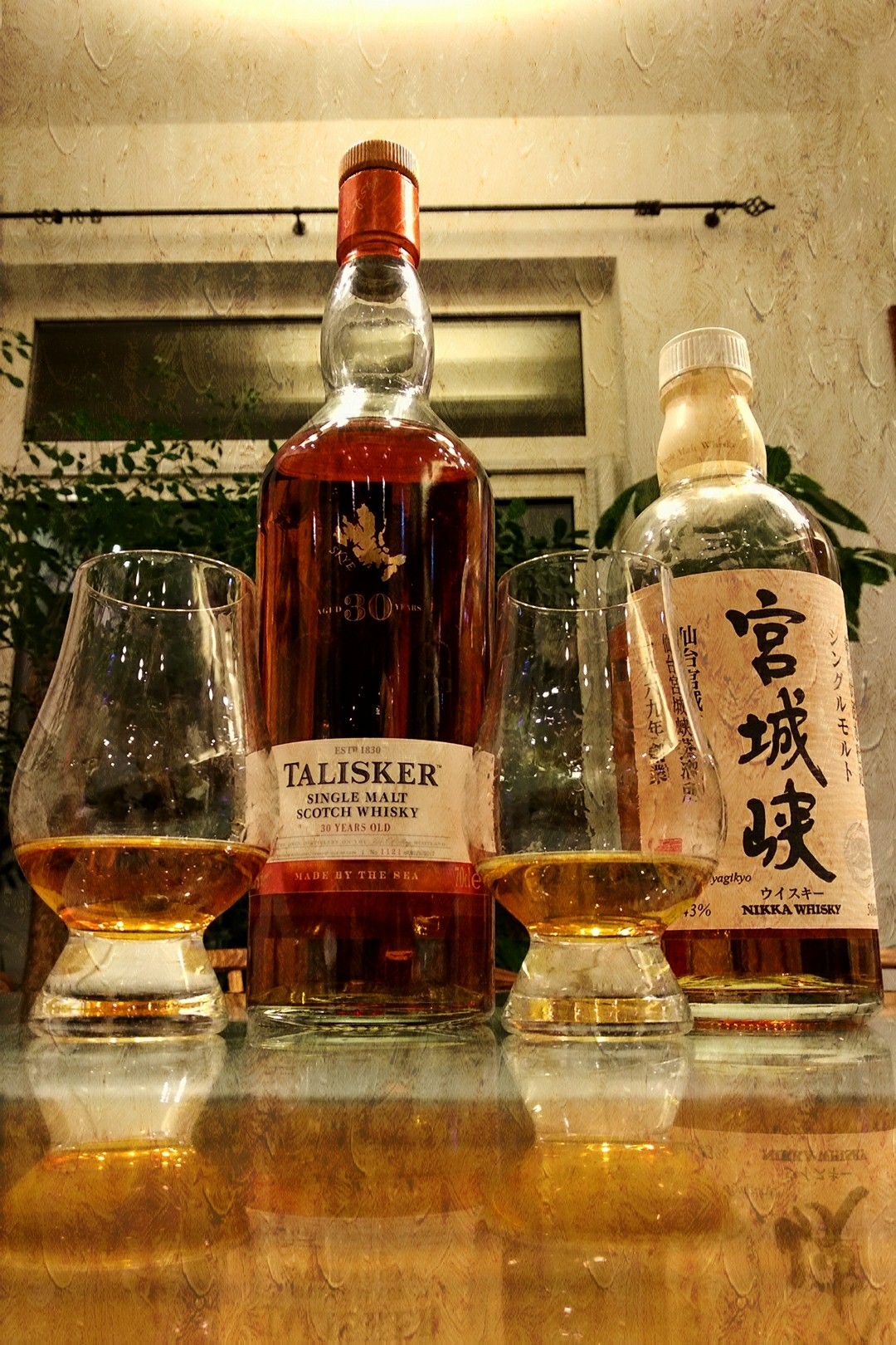 Talisker 30 邂逅 Miyagikyo 白封口