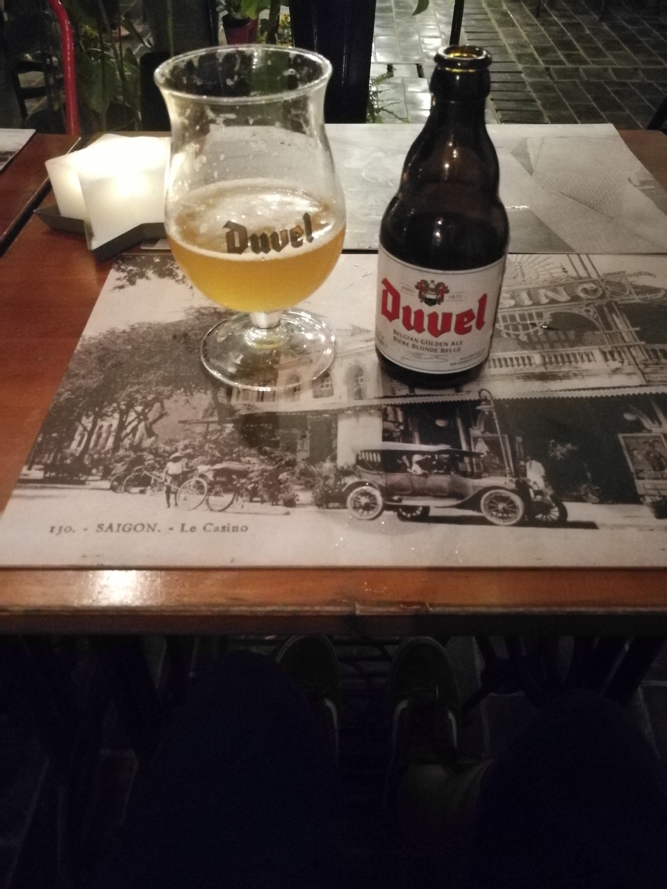 能找到的最好的啤酒了，居然有原厂杯子😆