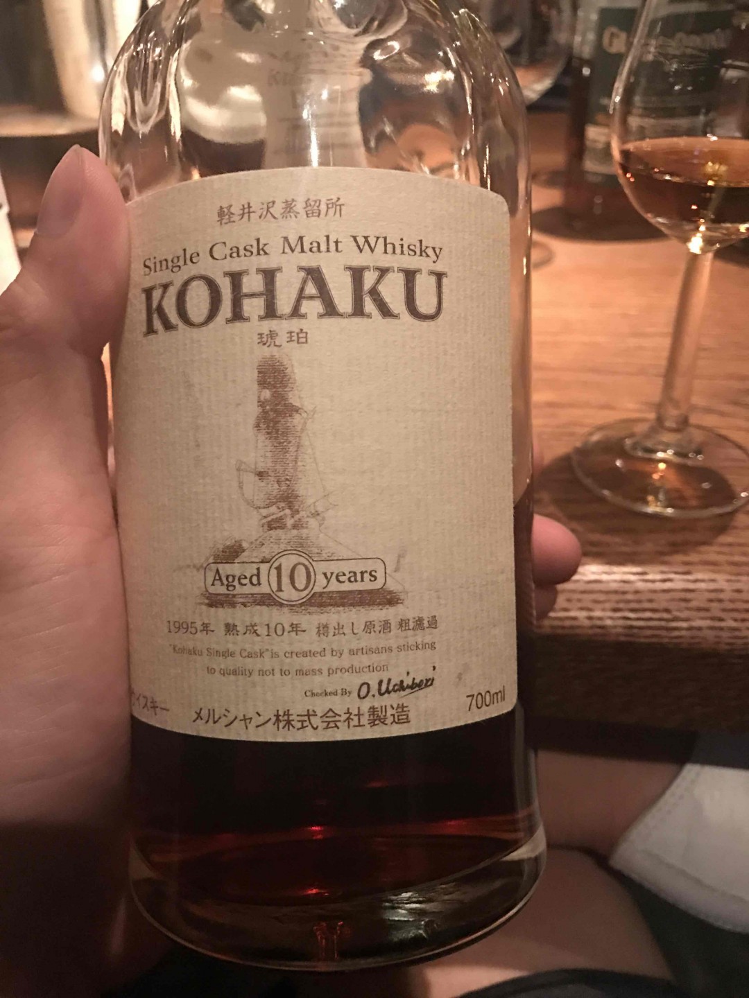 打个卡，掉威士忌坑，就是几个月前在兰桂坊楼上吧试酒