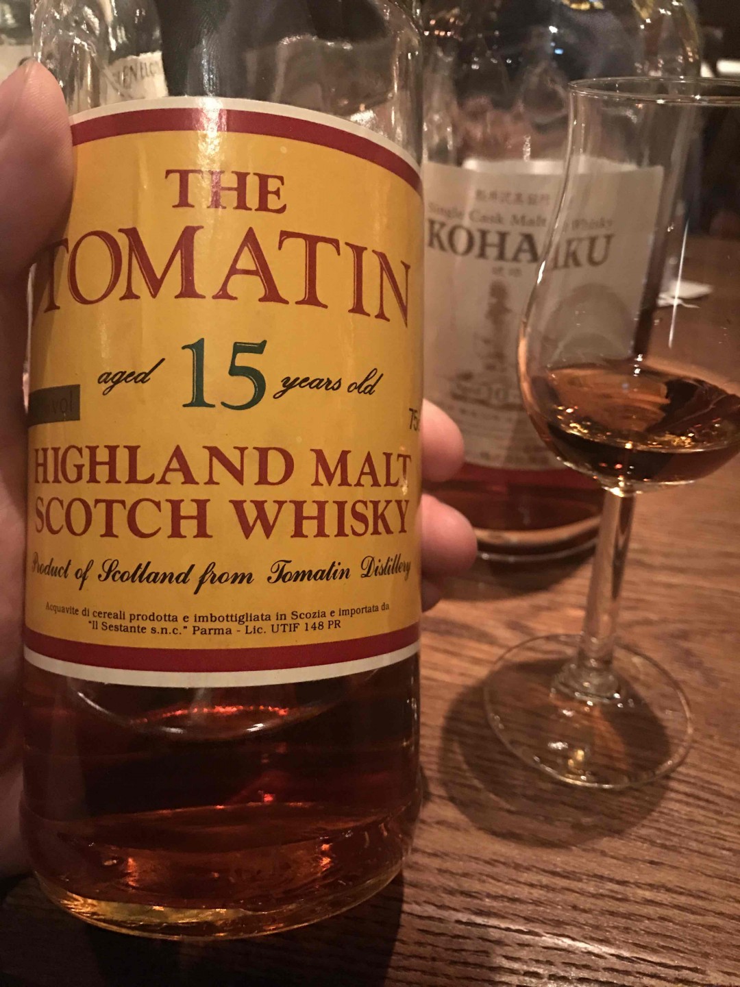 打个卡，掉威士忌坑，就是几个月前在兰桂坊楼上吧试酒