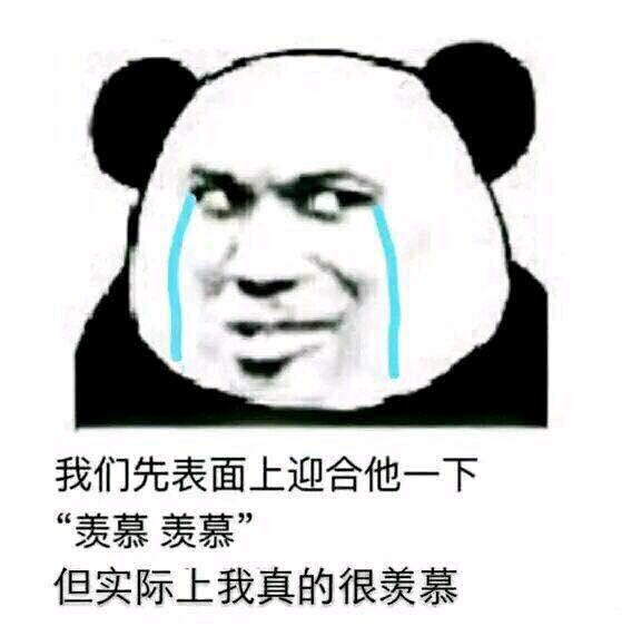 是真的羡慕啊
