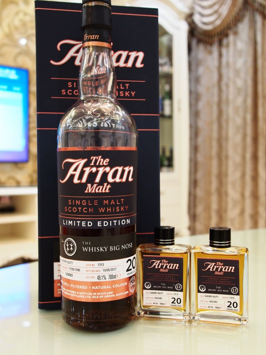 the arran malt 20/林一峰老师选桶