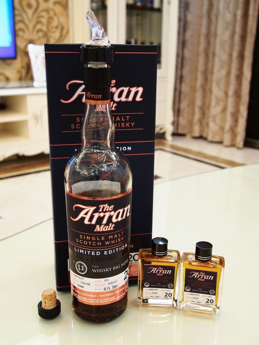 the arran malt 20/林一峰老师选桶