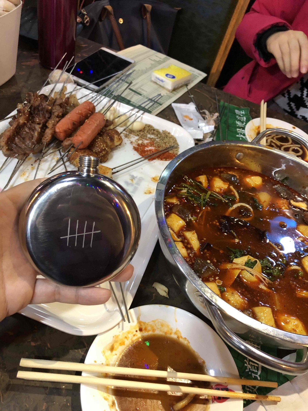 零下34度 那就喝酒吃串！