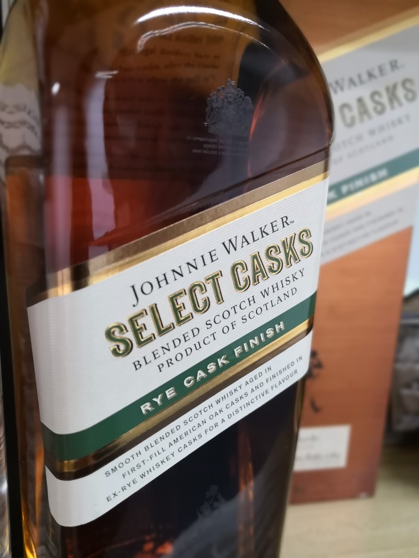 JohnineWalker Selected Cask 精选桶黑麦桶finish